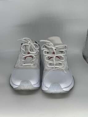 Air Jordan 11 CMFT Low White/Cherrywood Red/Light Steel Grey Shoes